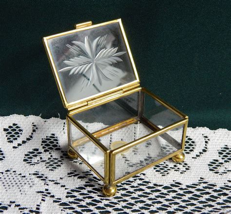 glass metal frame jewelry box|Glass Jewelry Boxes Online .